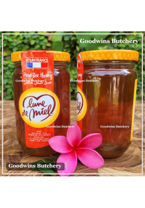 Honey madu Lune De Miel PURE BEE HONEY France 375g